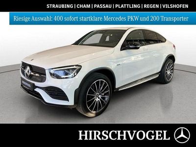 Gebraucht Mercedes GLC300e AMG line 320 PS (235 kW) 2021 Unilack polarweiß Coupé