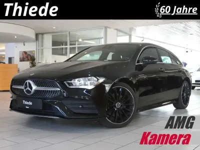 Gebraucht Mercedes CLA200 AMG line 174 PS (127 kW) 2023 Kosmosschwarz Coupé