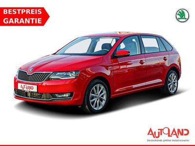 Gebraucht Skoda Rapid Clever 95 PS (69 kW) 2018 Rot Kleinwagen