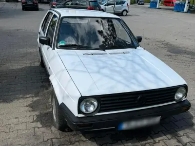 Brugt VW Golf II 90 HK (66 kW) 1989 Hvid Hatchback