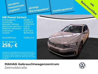Mondsteingrau Gebraucht 2022 VW Passat GTE Kombi | 20.485 € (Guter Preis)