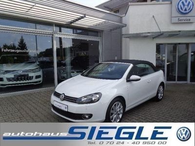 Gebraucht VW Golf Cabriolet 160 PS (117 kW) 2012 Weiß Cabrio
