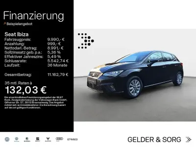 Gebraucht Seat Ibiza XCELLENCE 90 PS (66 kW) 2021 Mitternachtsschwarz Kleinwagen