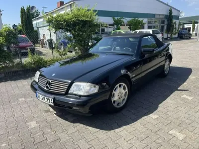 Gebraucht Mercedes SL320 231 PS (169 kW) 1997 Schwarz Cabrio