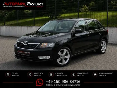 Gebraucht Skoda Rapid Drive 86 PS (63 kW) 2014 Schwarz Kleinwagen