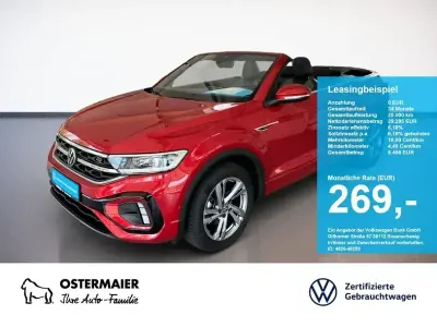 Gebraucht VW T-Roc Cabriolet R-line 150 PS (110 kW) 2025 Kings red Cabrio