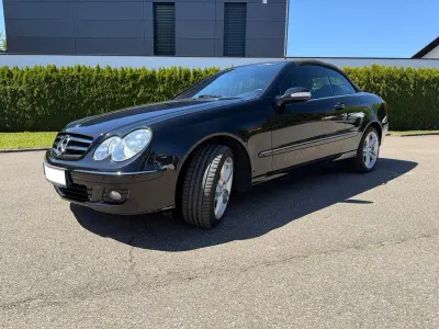 Brugt Mercedes CLK200 Avantgarde 184 HK (135 kW) 2007 Sort Cabriolet