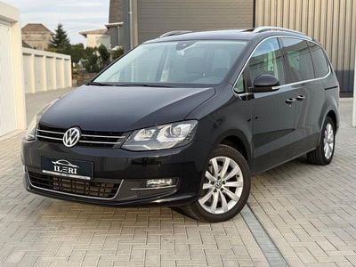 Gebraucht VW Sharan Highline 150 PS (110 kW) 2019 Schwarz Van / Kleinbus