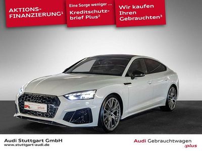 Gebraucht Audi A5 Sportback S-Line 163 PS (119 kW) 2023 Gletscherweiß metallic Kleinwagen