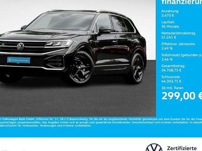 Schwarz Gebraucht 2024 VW Touareg R-line SUV | 56.911 € (Guter Preis)