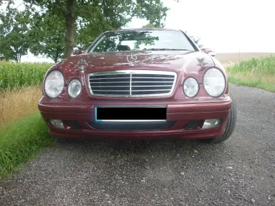 Gebraucht Mercedes CLK200 160 PS (117 kW) 2001 Rot Coupé