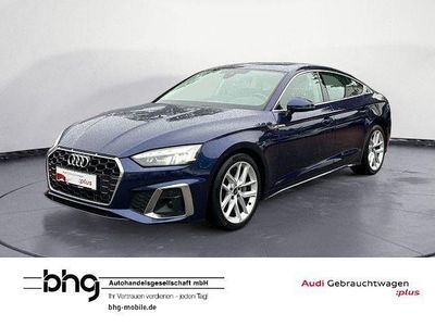 Gebraucht Audi A5 Sportback S-Line 286 PS (210 kW) 2022 Blau Kleinwagen