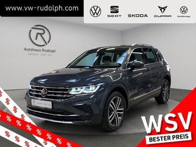 Gebraucht VW Tiguan Elegance 245 PS (180 kW) 2022 Delfingrau metallic (metallic) SUV