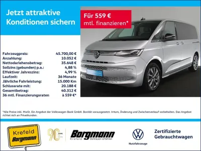 Brugt VW Multivan Energetic 218 HK (160 kW) 2022 Sølv MPV
