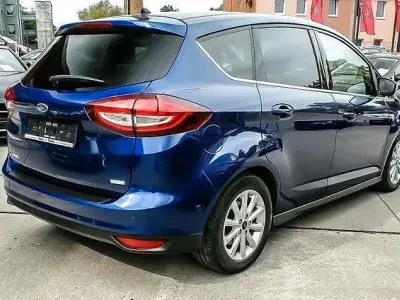 Gebraucht Ford C-MAX Titanium 125 PS (91 kW) 2015 Blau Van / Kleinbus