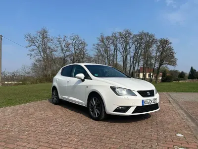 Brugt Seat Ibiza I-Tech 105 HK (77 kW) 2013 Hvid Sedan