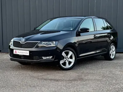 Gebraucht Skoda Rapid Clever 95 PS (69 kW) 2018 Schwarz Kleinwagen
