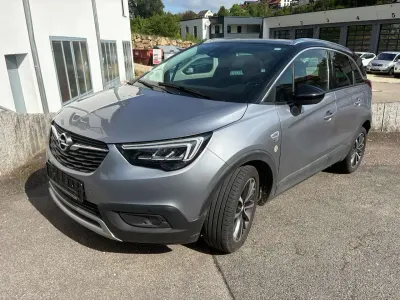 Gebraucht Opel Crossland X 131 PS (96 kW) 2019 Kontrast grau/quarz silber SUV