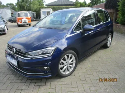 Gebraucht VW Golf VII Highline 150 PS (110 kW) 2020 Blau Van / Kleinbus