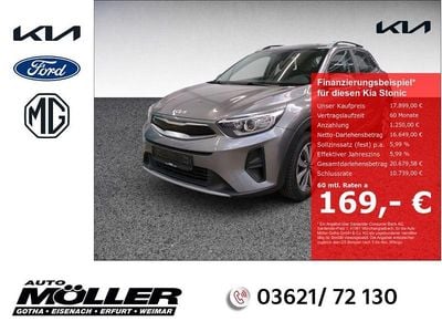 Gebraucht Kia Stonic Vision 101 PS (74 kW) 2024 Grau SUV