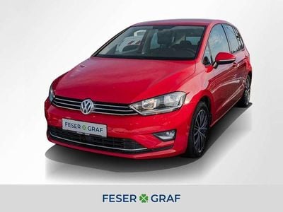 Gebraucht VW Golf Sportsvan Allstar 125 PS (91 kW) 2016 Rot Van / Kleinbus