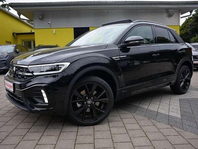 Deep black metallic Neu 2025 VW T-Roc R-line Plus SUV | 32.980 € (Superpreis)