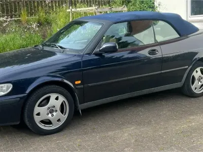 Gebraucht Saab 9-3 2000 Blau Cabrio