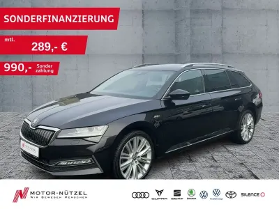 Gebraucht Skoda Superb LAURIN & KLEMENT 218 PS (160 kW) 2022 Schwarzmagic perleffekt Kombi