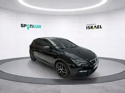Używany Seat Leon FR 150 KM (110 kW) 2017 Czarny Sedan/Limuzyna