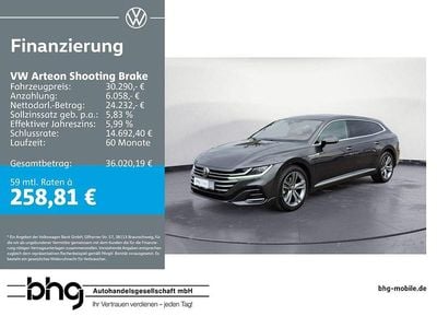 Usado VW Arteon R-line 190 HP (139 kW) 2023 Cinzento Carrinha
