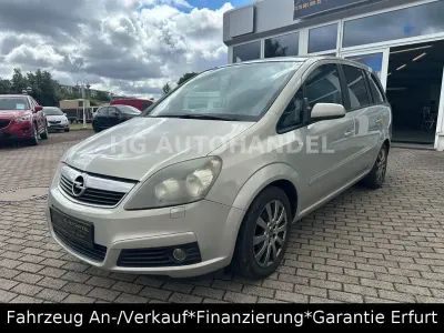 Gebraucht Opel Zafira 140 PS (102 kW) 2007 Silber Van / Kleinbus