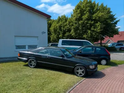 Gebraucht Mercedes 420 204 PS (150 kW) 1986 Schwarz Coupé