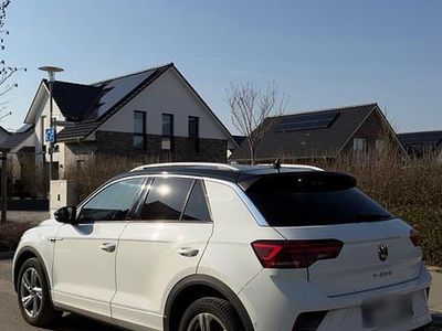 Gebraucht VW T-Roc R-line 150 PS (110 kW) 2022 Weiß SUV