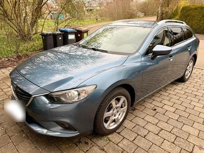 Usata Mazda 6 150 CV (110 kW) 2014 Blu Station wagon