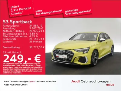Usata Audi S3 Sport 310 CV (228 kW) 2023 Giallo Berlina