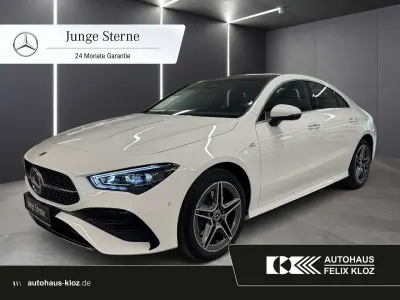 Brugt Mercedes CLA250e AMG 218 HK (160 kW) 2025 Hvid Sedan
