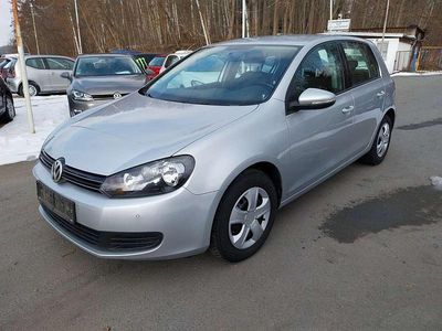 Gebraucht VW Golf VI Comfortline 105 PS (77 kW) 2010 Silber Kleinwagen