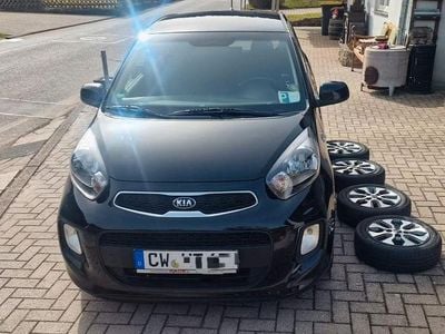 Gebraucht Kia Picanto DREAM-TEAM Edition 67 PS (49 kW) 2016 Schwarz Kleinwagen