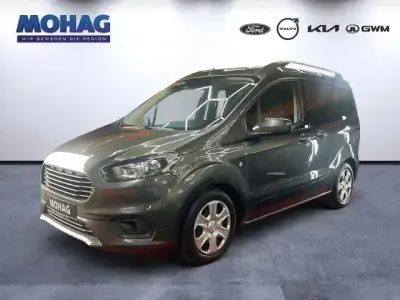 Gebraucht Ford Tourneo Courier Trend 101 PS (74 kW) 2019 Grau Van / Kleinbus