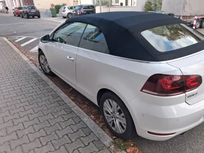 Gebraucht VW Golf Cabriolet 105 PS (77 kW) 2013 Weiß Cabrio