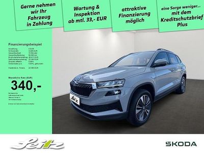 Gebraucht Skoda Karoq Tour 150 PS (110 kW) 2022 Stahlgrau SUV