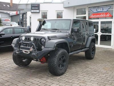 Gebraucht Jeep Wrangler Unlimited Rubicon 200 PS (147 kW) 2017 Grau SUV