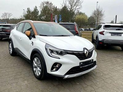 Gebraucht Renault Captur Intens 140 PS (102 kW) 2021 Perlmuttweiß, orange SUV
