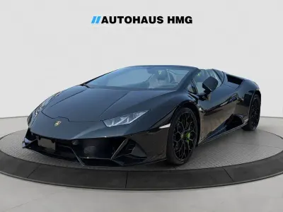 Usata Lamborghini Huracán 640 CV (470 kW) 2024 Nero Cabrio