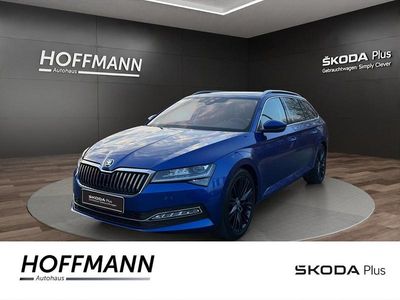 Usata Skoda Superb Premium Edition 200 CV (147 kW) 2022 Blu Station wagon