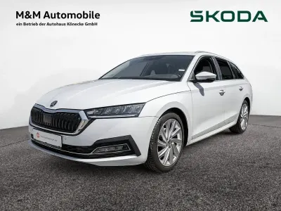 Gebraucht Skoda Octavia Style 116 PS (85 kW) 2023 Weiß Kombi