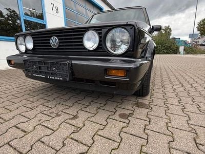 Gebraucht VW Golf Cabriolet Karmann 95 PS (69 kW) 1984 Schwarz Cabrio