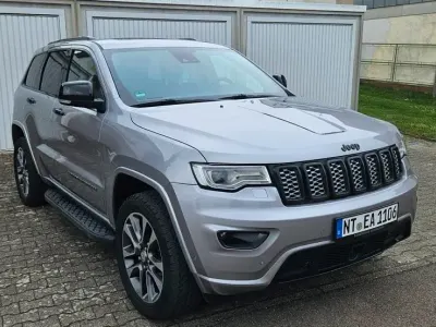 Brugt Jeep Grand Cherokee Overland 250 HK (183 kW) 2017 Sølv SUV