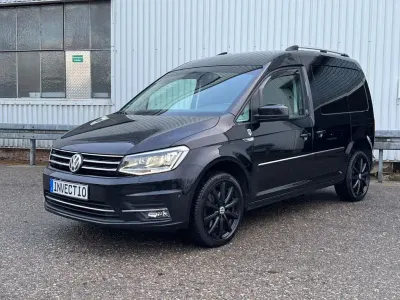 Gebraucht VW Caddy Highline 150 PS (110 kW) 2019 Schwarz Van / Kleinbus