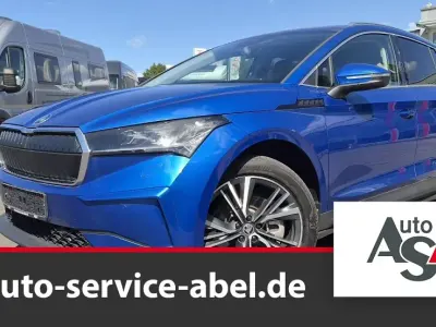 Gebraucht Skoda Enyaq iV Loft 150 kW (204 PS) 2022 Blau SUV
